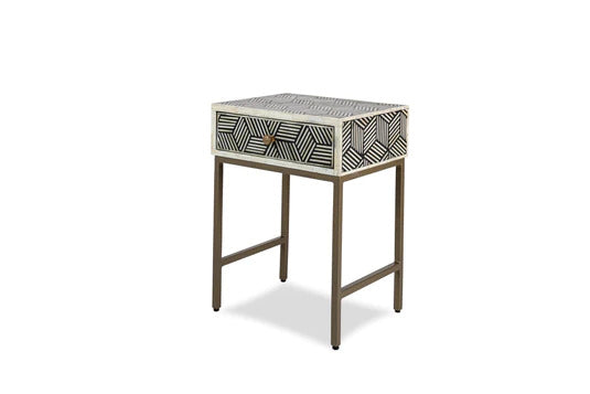 Cardinal Inlay Bedside table