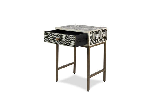Cardinal Inlay Bedside table