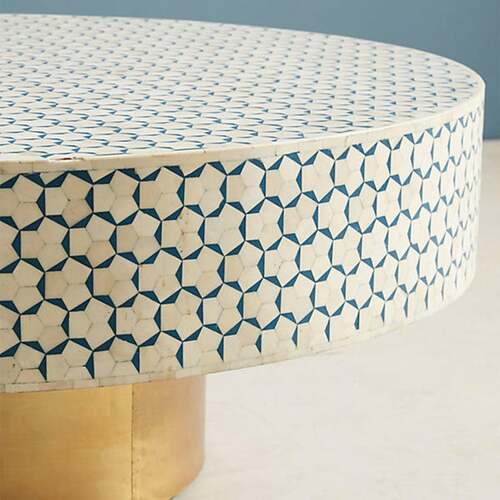 Cremini Inlay Coffee Table