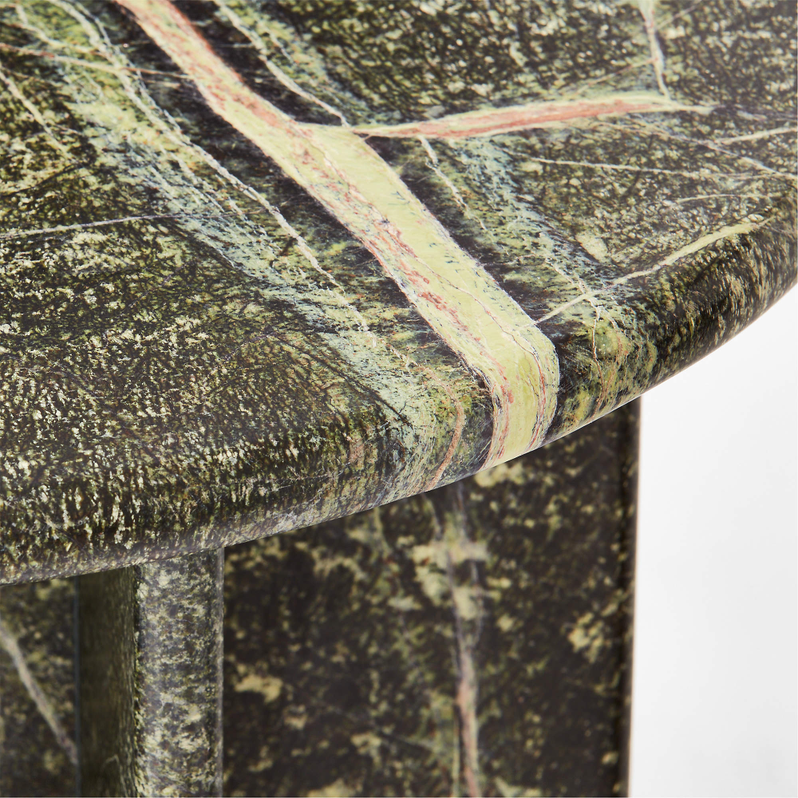 Hexagram End Table