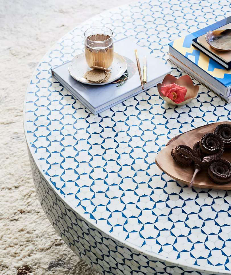 Cremini Inlay Coffee Table