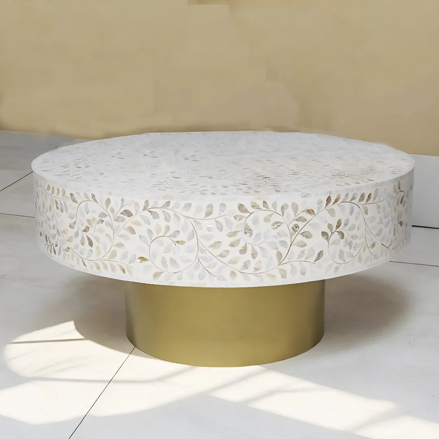 Mother of Pearl Coffee Table