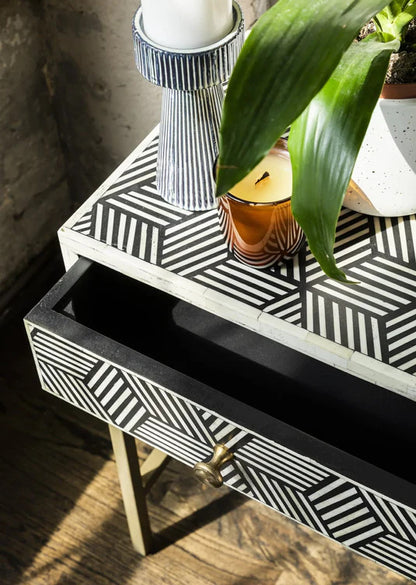 Cardinal Inlay Bedside table