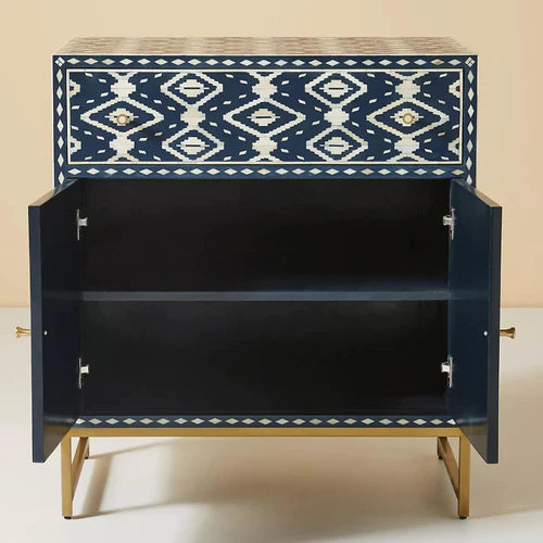 Blue horizon cabinet