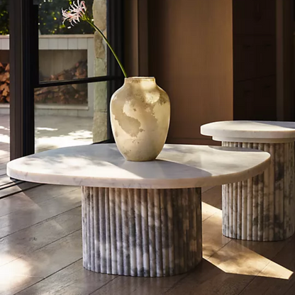Nested Marble Coffee Table