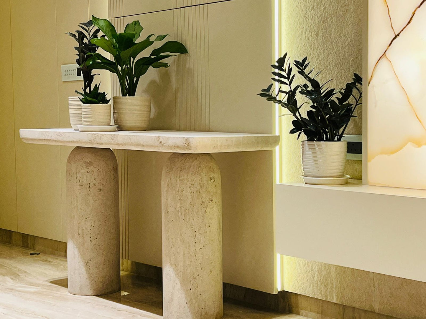 Aura console table