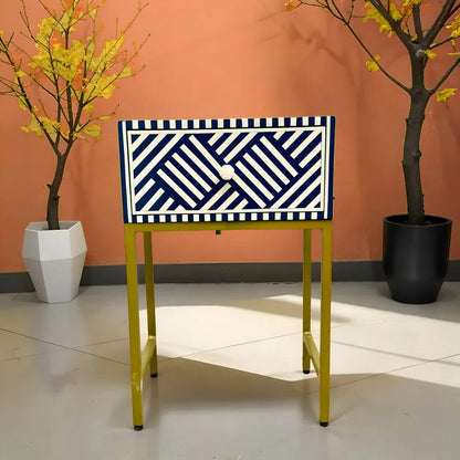 Cardinal Inlay Bedside table