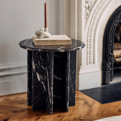 Hexagram End Table