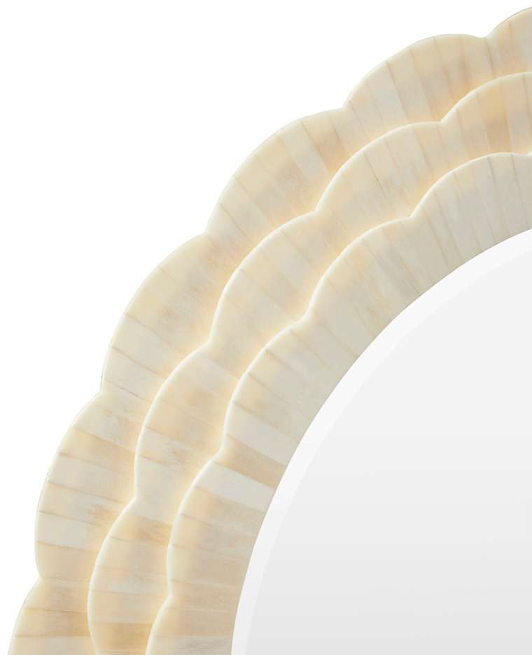 Astraia Round Inlay Mirror