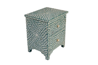 Emerald Elegance Bedside