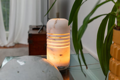 Alabaster Aura - Marble Table Lamp