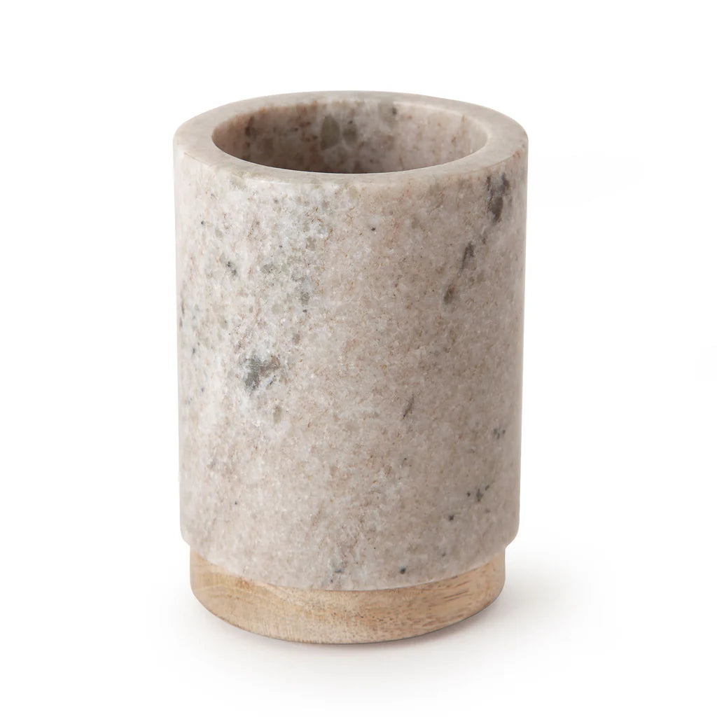 Brown Marble Bath Accessories