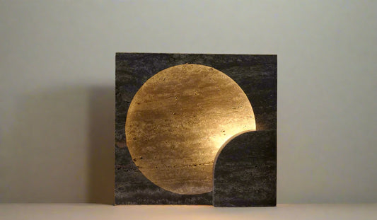 luxury travertine table lamp richstone homes